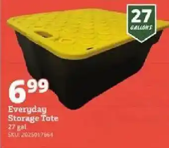 Rural King Everyday Storage Tote offer