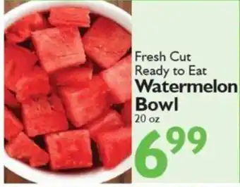 Festival Foods Fresh Cut Ready to Eat Watermelon Bowl offer