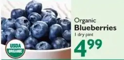 Festival Foods Organic Blueberries offer