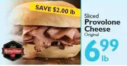 Festival Foods Kretschmar Sliced Provolone Cheese offer