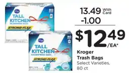 Ralphs Kroger trash bags offer