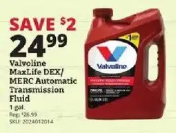 Rural King Valvoline MaxLife DEX/MERC Automatic Transmission Fluid offer