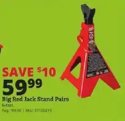 Rural King Big Red Jack Stand Pairs offer