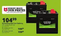 Rural King Rural King Golf Cart Battery offer