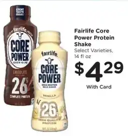 Ralphs Fairlife Core Power Protein Shake offer