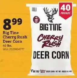Rural King Big Tine cherry rush deer corn offer