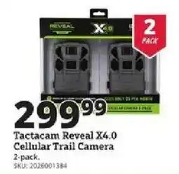 Rural King Tactacam Reveal X4.0 Cellular Trail Camera offer