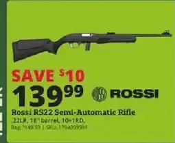 Rural King Rossi RS22 Semi-Automatic Rifle offer