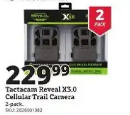 Rural King Tactacam Reveal X3.0 Cellular Trail Camera offer