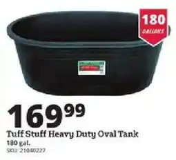Rural King Tuff Stuff Heavy Duty Oval Tank offer