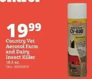 Rural King Country Vet Aerosol Farm and Dairy Insect Killer offer
