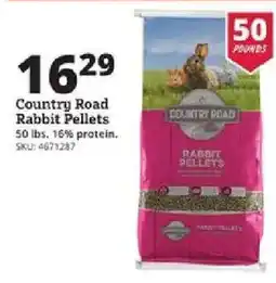 Rural King Country Road Rabbit Pellets offer