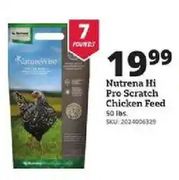 Rural King Nutrena Hi Pro Scratch Chicken Feed offer