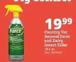 Rural King Nature's Force Country Vet Aerosol Farm and Dairy Insect Killer offer