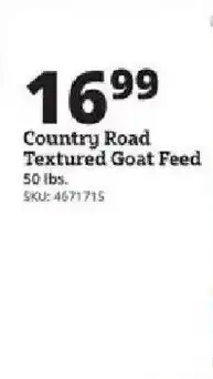 Rural King Country Road Textured Goat Feed offer