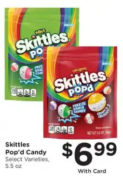 Ralphs Skittles Pop'd Candy offer