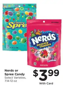 Ralphs Nerds or Spree Candy offer