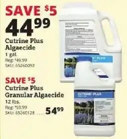 Rural King Cutrine Plus Algaecide offer