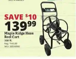 Rural King Maple Ridge Hose Reel Cart offer