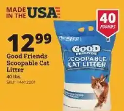 Rural King Good Friends Scoopable Cat Litter offer