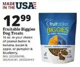 Rural King Fruitables Biggies Dog Treats offer