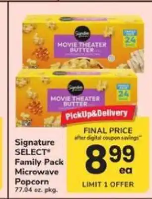 Signature SELECT Family Pack Microwave Popcorn
