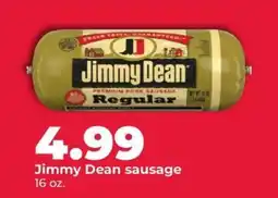 Hy-Vee Jimmy Dean Sausage offer
