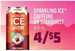 Hy-Vee Sparkling Ice Caffeine or Starburst offer
