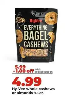 Hy-Vee Hy-Vee Everything Bagel Cashews offer