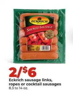 Hy-Vee Eckrich Smoked Sausage offer