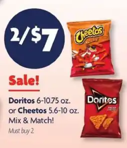 Family Dollar Doritos or Cheetos offer