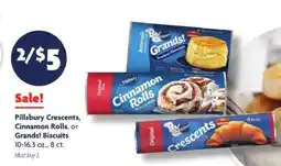 Family Dollar Pillsbury Crescents, Cinnamon Rolls or Grands Biscuits offer