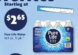 Family Dollar Pure Life Water offer
