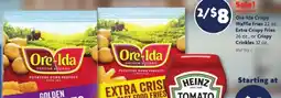 Family Dollar Ore-Ida Crispy Fries offer