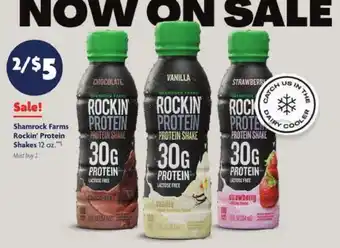 Family Dollar Shamrock Farms Rockin’ Protein Shakes offer