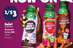 Family Dollar Shamrock Farms Milk offer