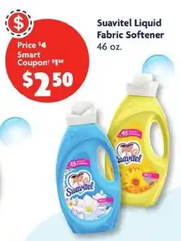 Family Dollar Suavitel Liquid Fabric Softener offer