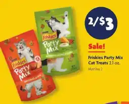 Family Dollar Friskies Party Mix Cat Treats offer