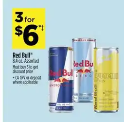 Dollar General Red Bull offer
