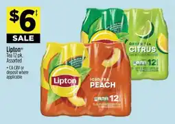 Dollar General Lipton Tea 12 pk offer
