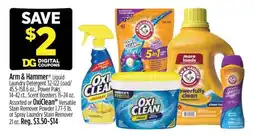 Dollar General Arm & Hammer Liquid Laundry Detergent offer