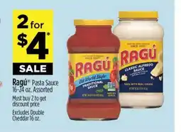 Dollar General RagΓΊ Pasta Sauce offer