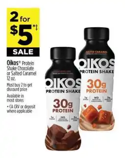 Dollar General OIKOS PROTEIN SHAKE offer