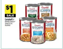 Dollar General Campbell's Kitchen Classics Soup offer