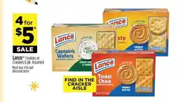 Dollar General Lance Cookies or Crackers 6 pk offer