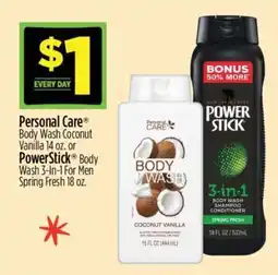 Dollar General Personal Care Body Wash Coconut Vanilla 14 oz offer
