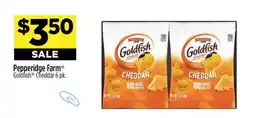 Dollar General Pepperidge Farm Goldfish Cheddar 6 pk offer