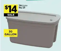 Dollar General Tote 30 Gallon offer