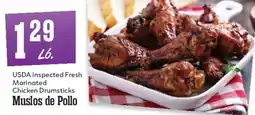 Market Basket Usda Inspected Fresh Marinated Chicken Drumsticks offer