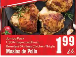 Market Basket Muslos de Pollo offer